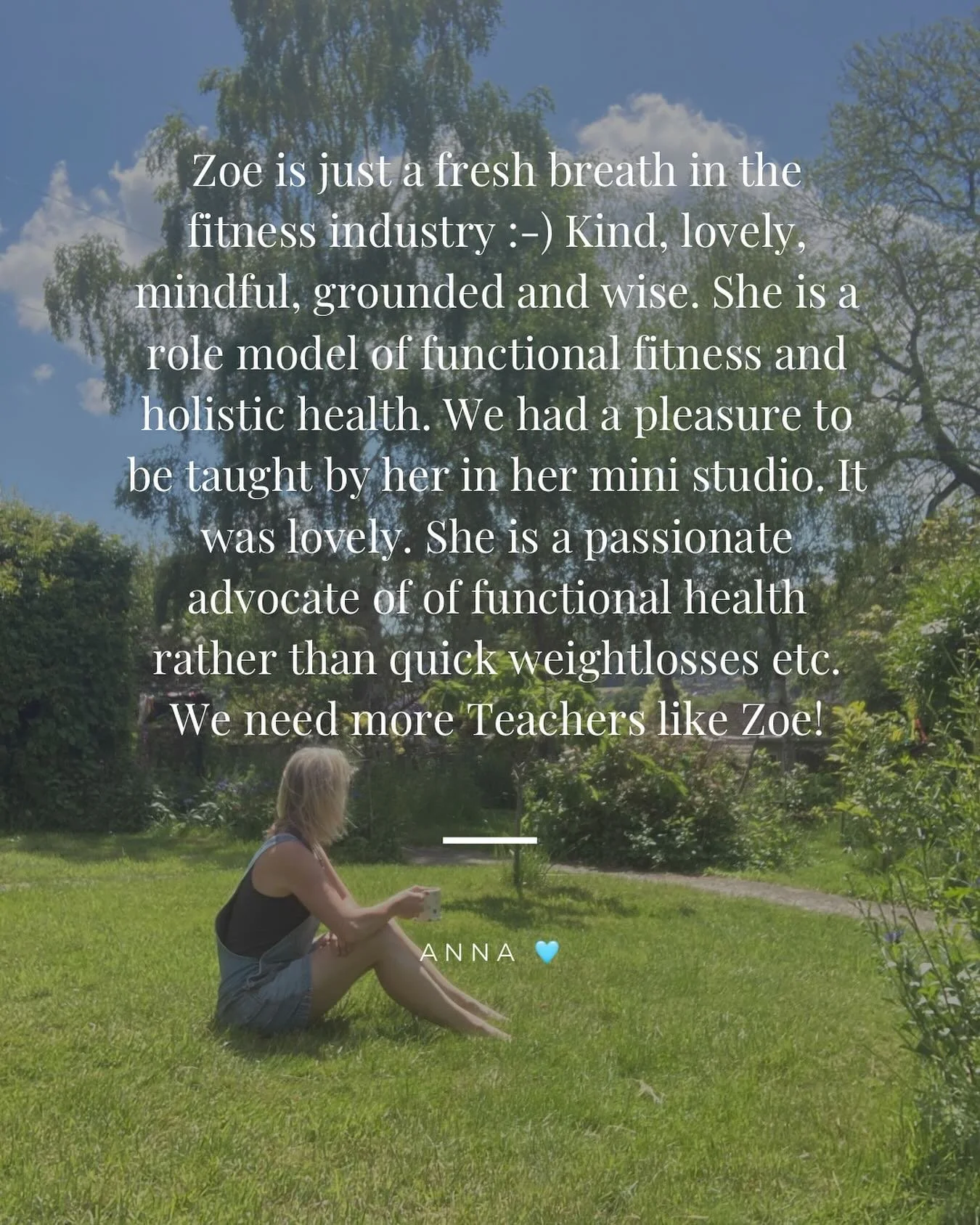 Yesterday I had the pleasure of welcoming Anna and her husband to the Studio.  Both experienced Pilates teachers themselves we explored functional movement patterns and had a wonderful time connecting over hopes and dreams for a more natural lifestyl