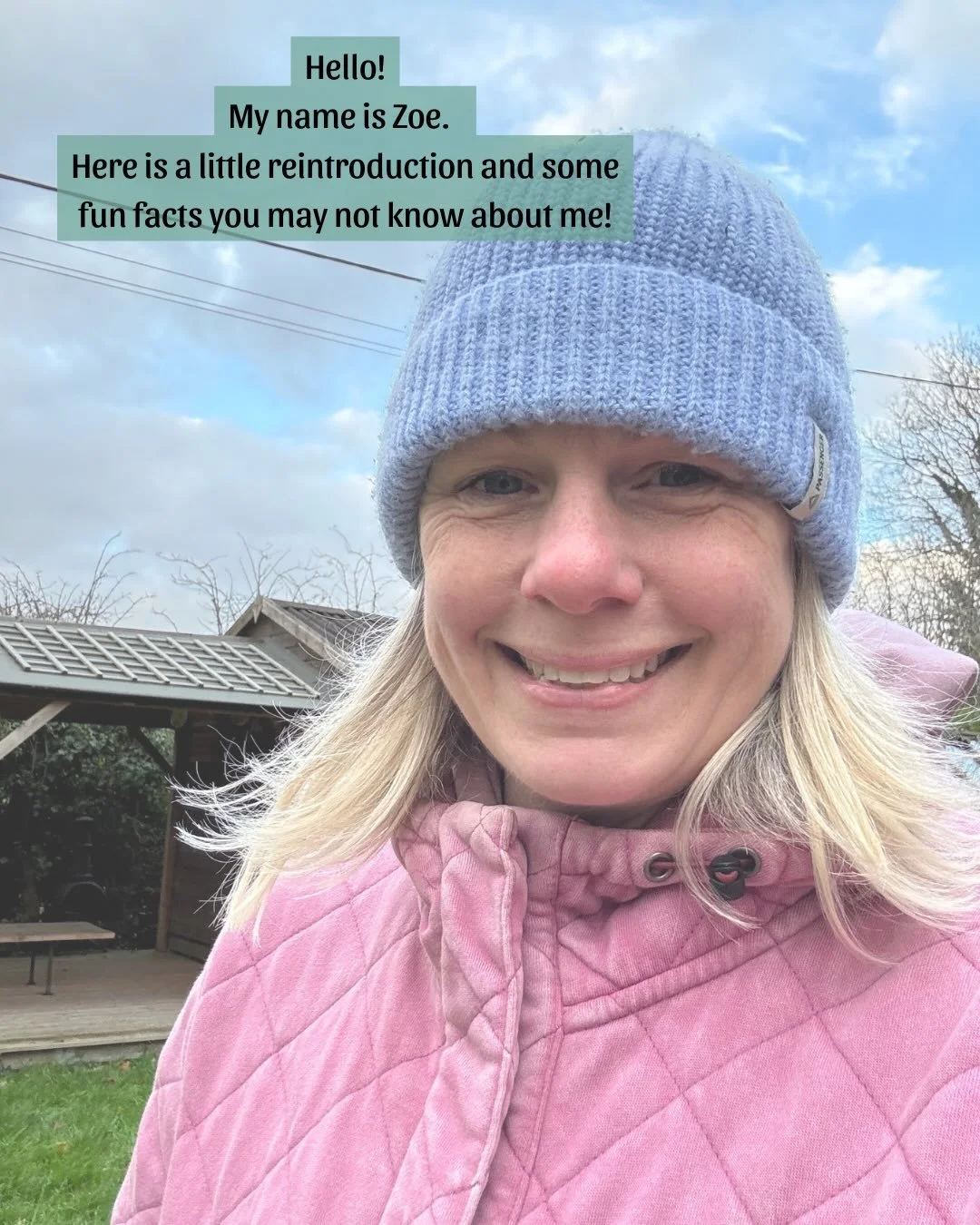 A little reintroduction and hello from me 👋🏻

🩵