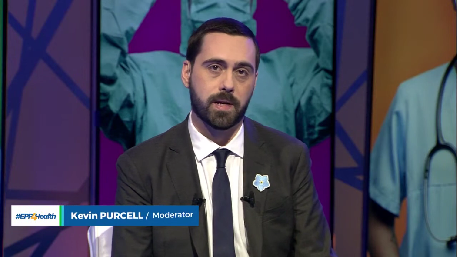 Kevin Purcell moderating — PR / public relations / communications and EU affairs experience