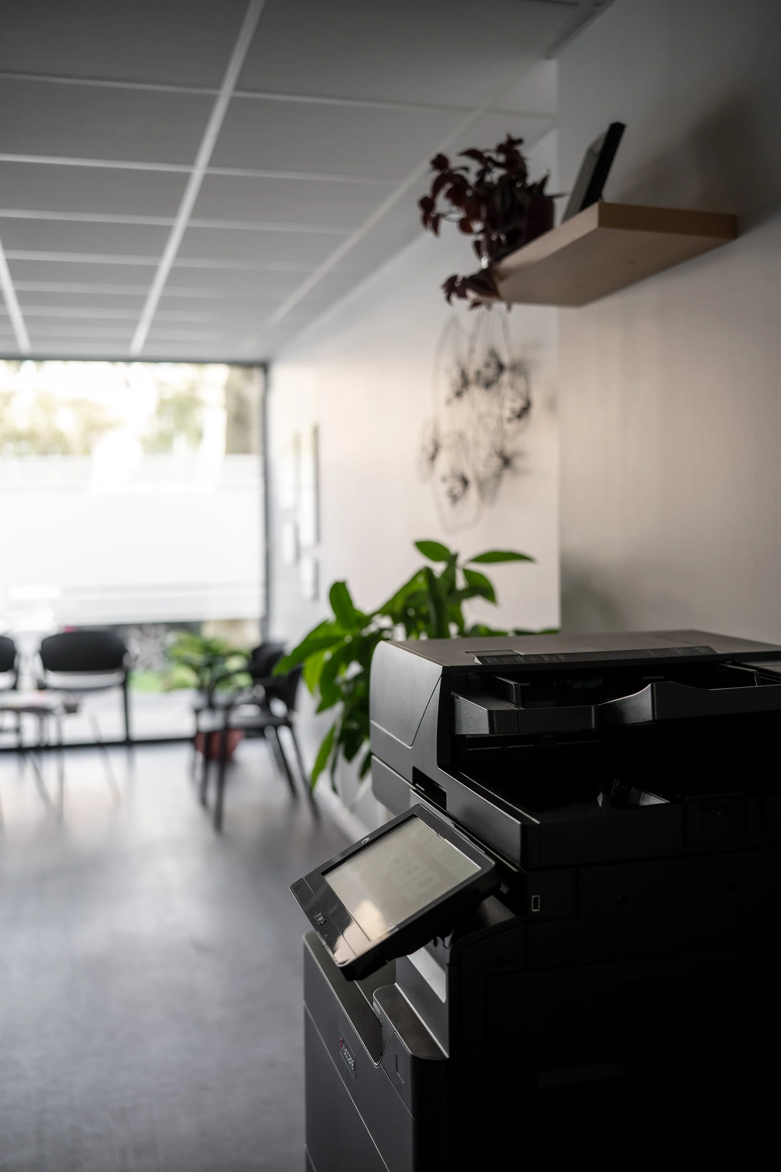 Partie copieur de l’office notarial THEPOT à La Rochelle, espace de reprographie pour les notaires