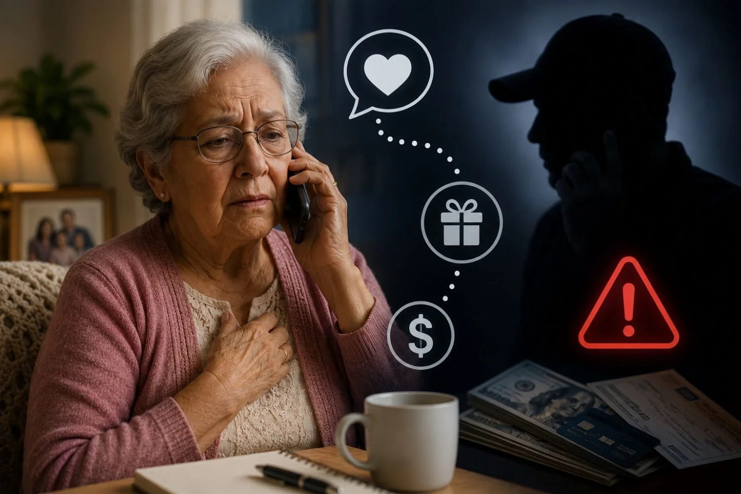 Explotación financiera de adultos mayores: señales de alerta y cómo actuar.