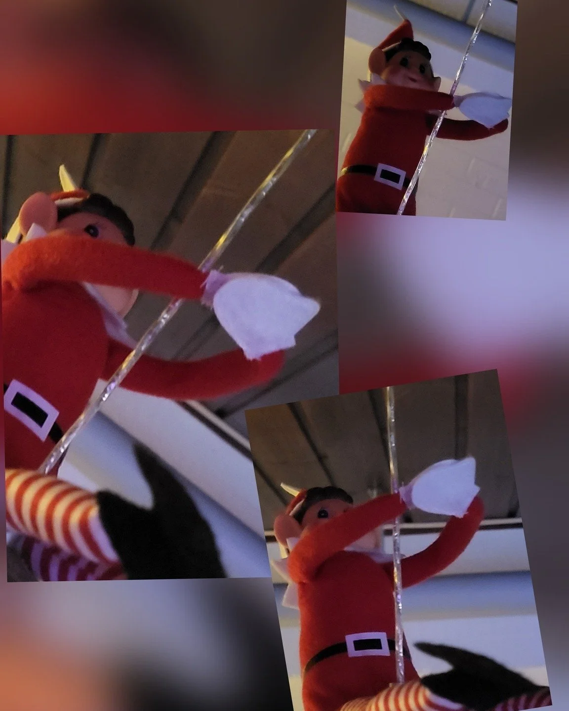 Mihink&auml;s on tonttu mennyt? Tuu ettii. L&ouml;yt&auml;j&auml; saa avata 4.12 lahjalaatikon.