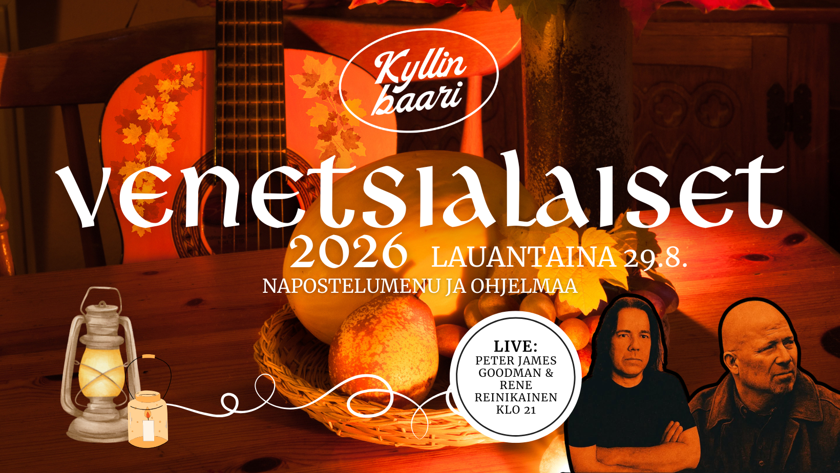 Kyllin Baarin Venetsialaiset 2026