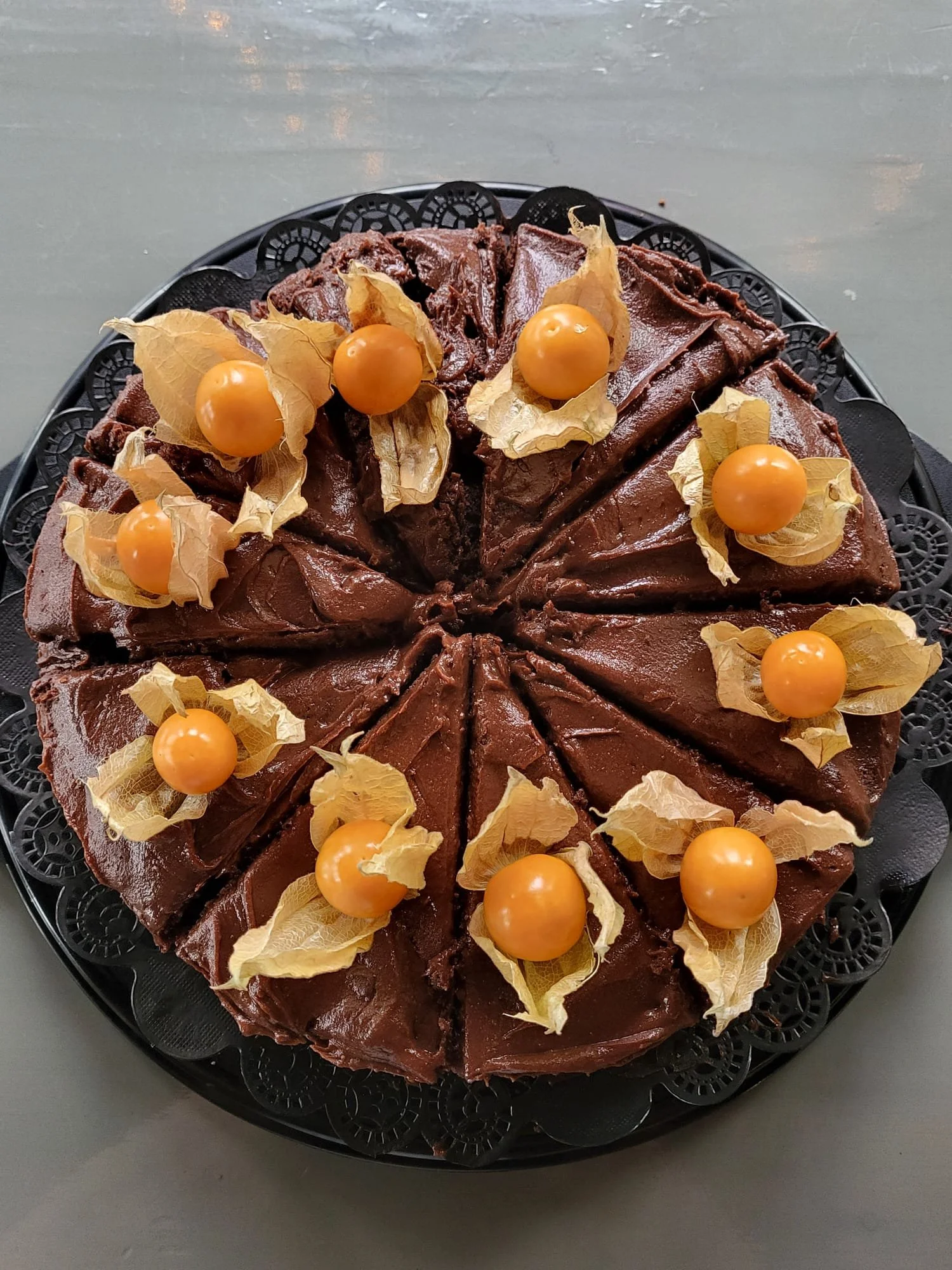 Halloween -buffetin herkkuja
