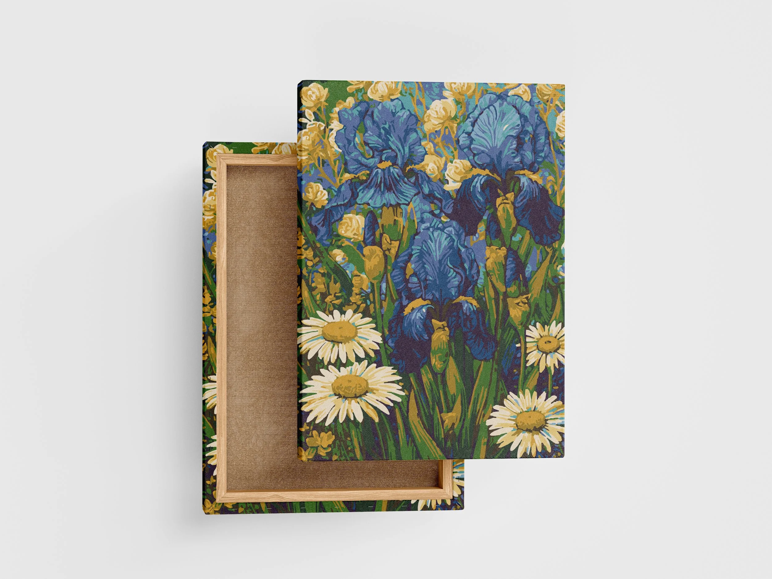 Kit Pintar por Numeros Orquídeas Azules | 35x50cm PNP95