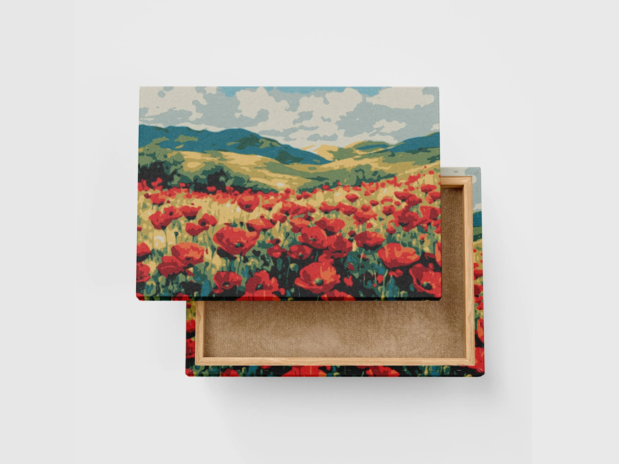 PNP 75 - Campo de Flores Rojas