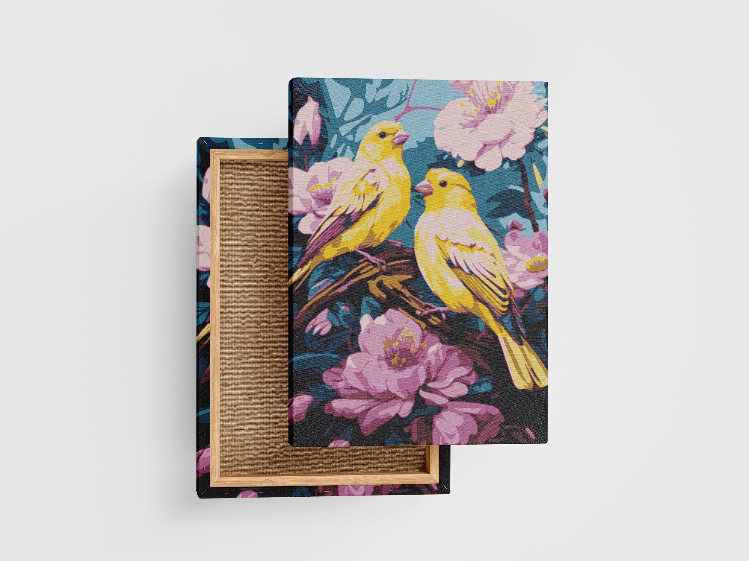 PNP 51 - Canarios y flores