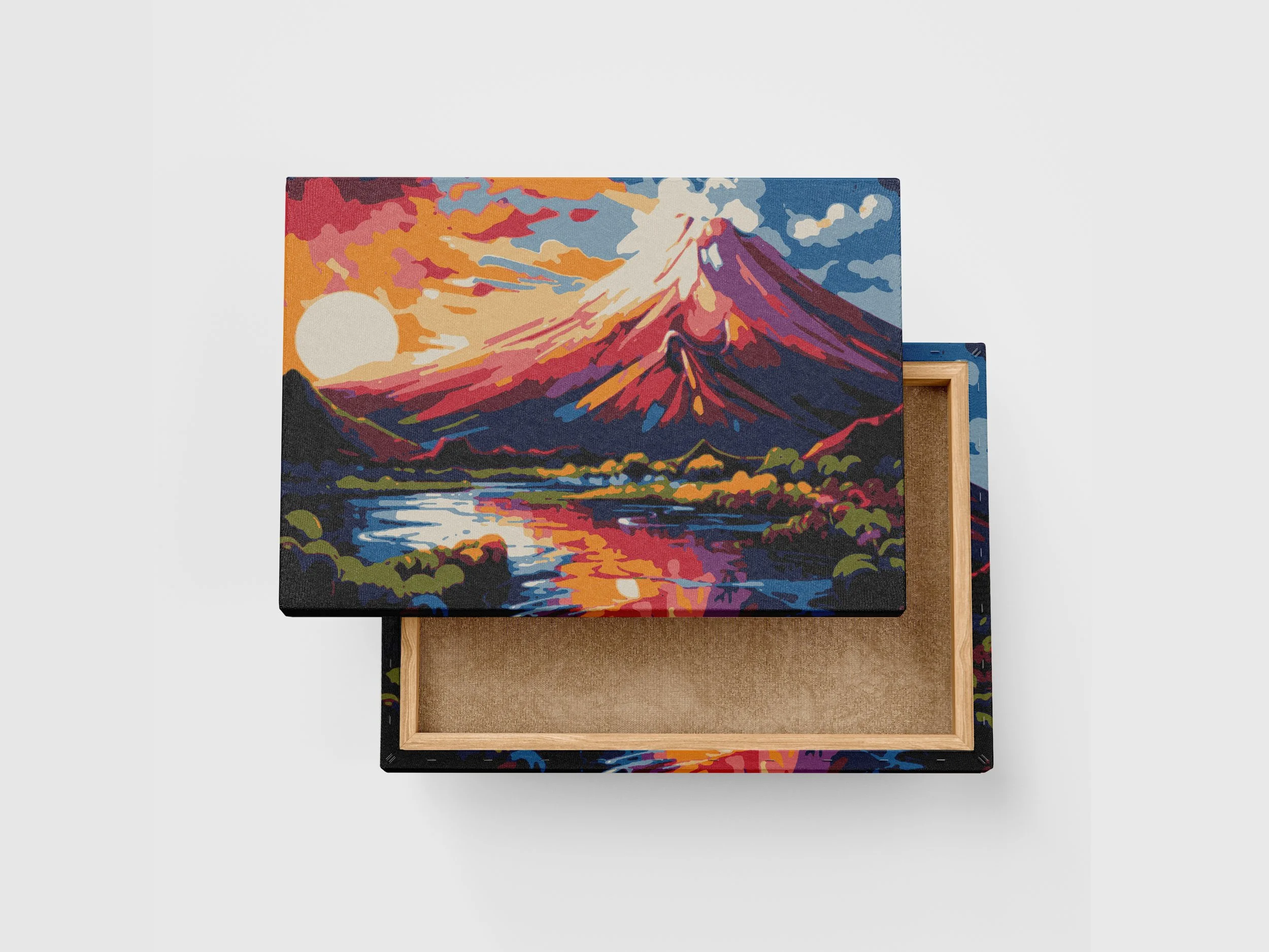 PNP 52 - Paisaje Volcan Atardecer