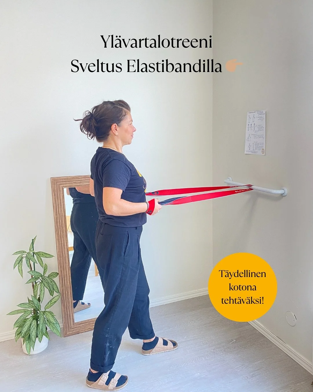 Tee meid&auml;n kanssa yl&auml;vartalotreeni Sveltus Elastibandilla - meid&auml;n aivan lemppari kotikuntoiluv&auml;lineell&auml;, joka on suloisen tuntuinen k&auml;teen, tehokas, vahva ja katkeamaton! 😍💪🏽

Swaippaa viiteen tehokkaaseen liikkeesee