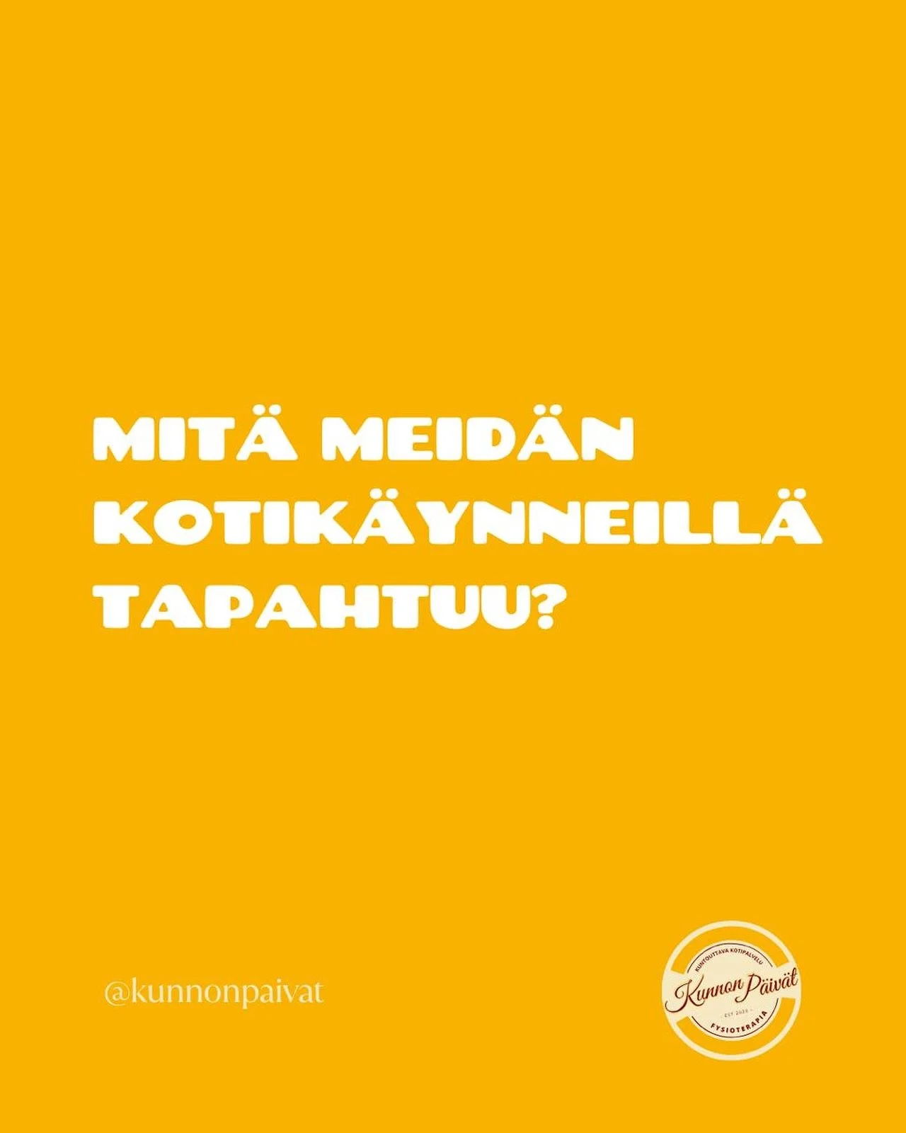 Moni miettii, miten l&auml;heinen ihminen p&auml;rj&auml;&auml; kotona itsekseen - ja voisiko joku luotettava k&auml;yd&auml; silloin t&auml;ll&ouml;in auttamassa. 🙏🏽 Mink&auml;laista apua oikeastaan voisikaan saada? 🤔

Monesti asiakkaamme ja heid