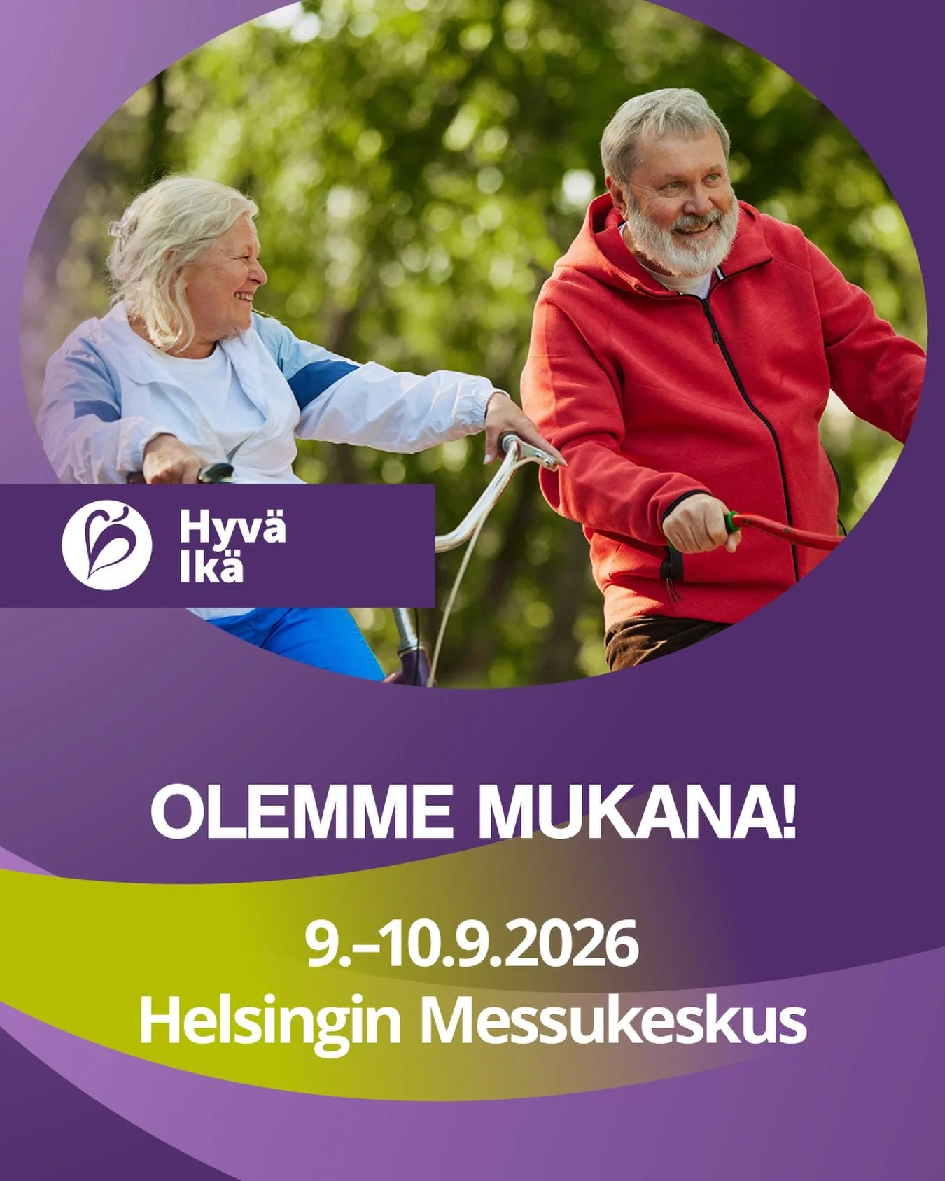 💛 Kunnon P&auml;iv&auml;t on mukana ensi viikolla Hyv&auml; Ik&auml; -messuilla!

Osastolla mm:
🌻 Keskustelua hyv&auml;st&auml; ik&auml;&auml;ntymisest&auml;
🌻 Ideoita ik&auml;ihmisen arjen tukemiseen omaisille sek&auml; ammattilaisille
🌻 Fysiote