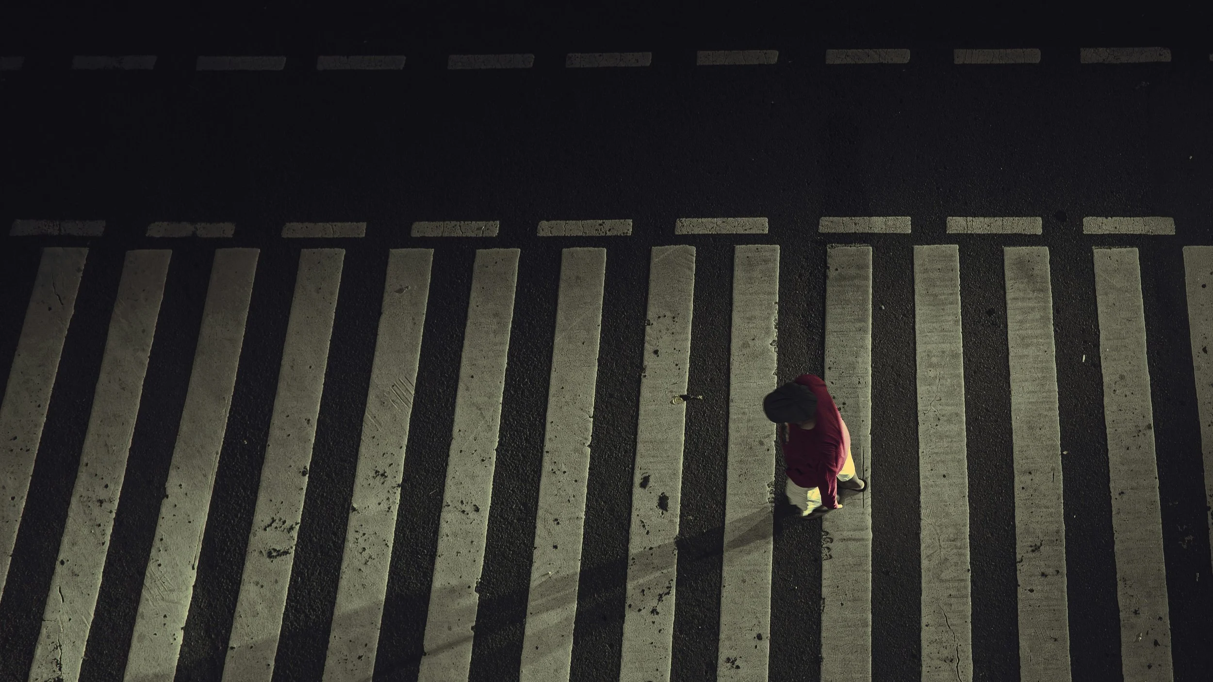 Why we need relationships in modern life, shown through an individual navigating solitude and connection in an urban setting