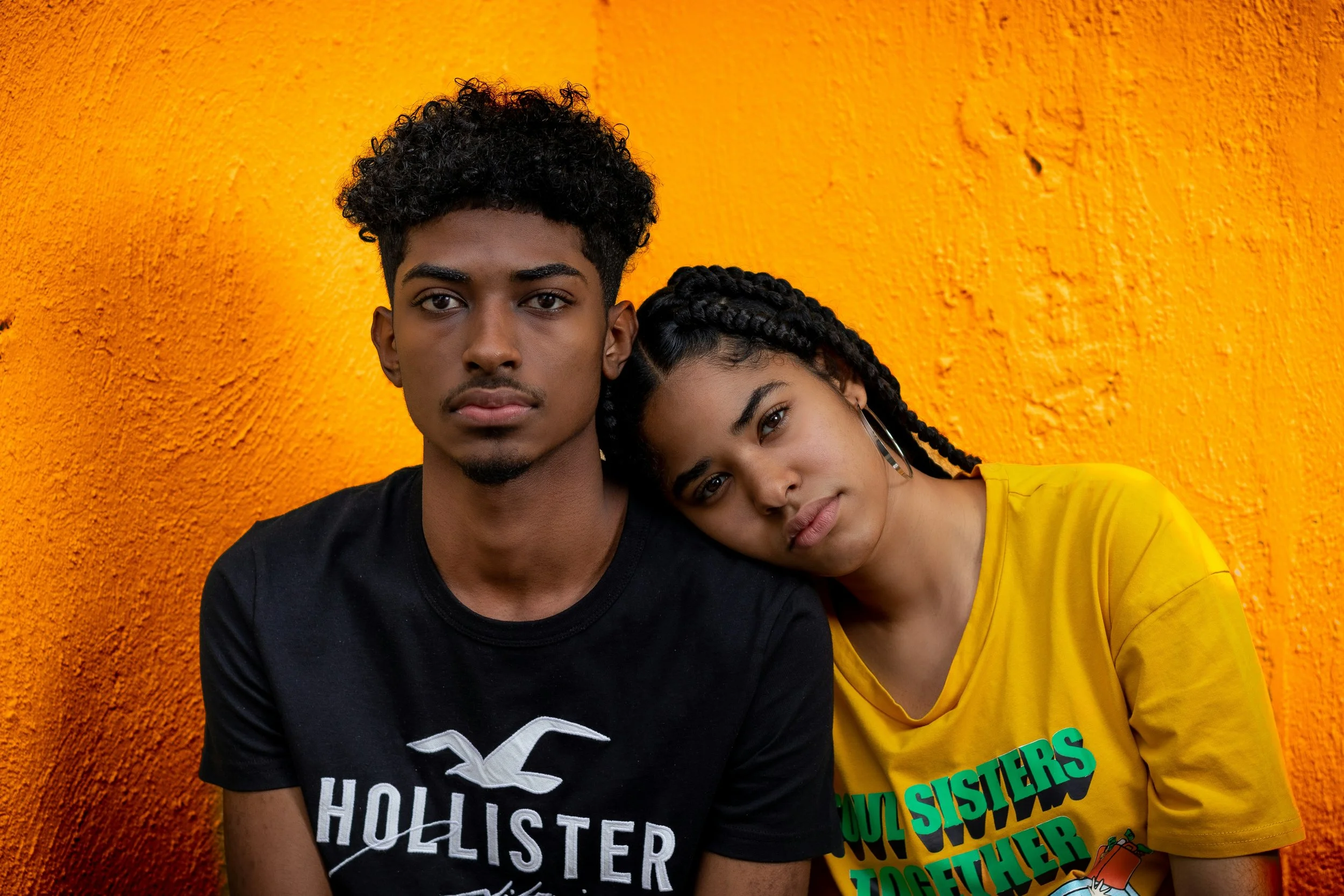 Colourful lockers symbolising different types of undefined modern relationships