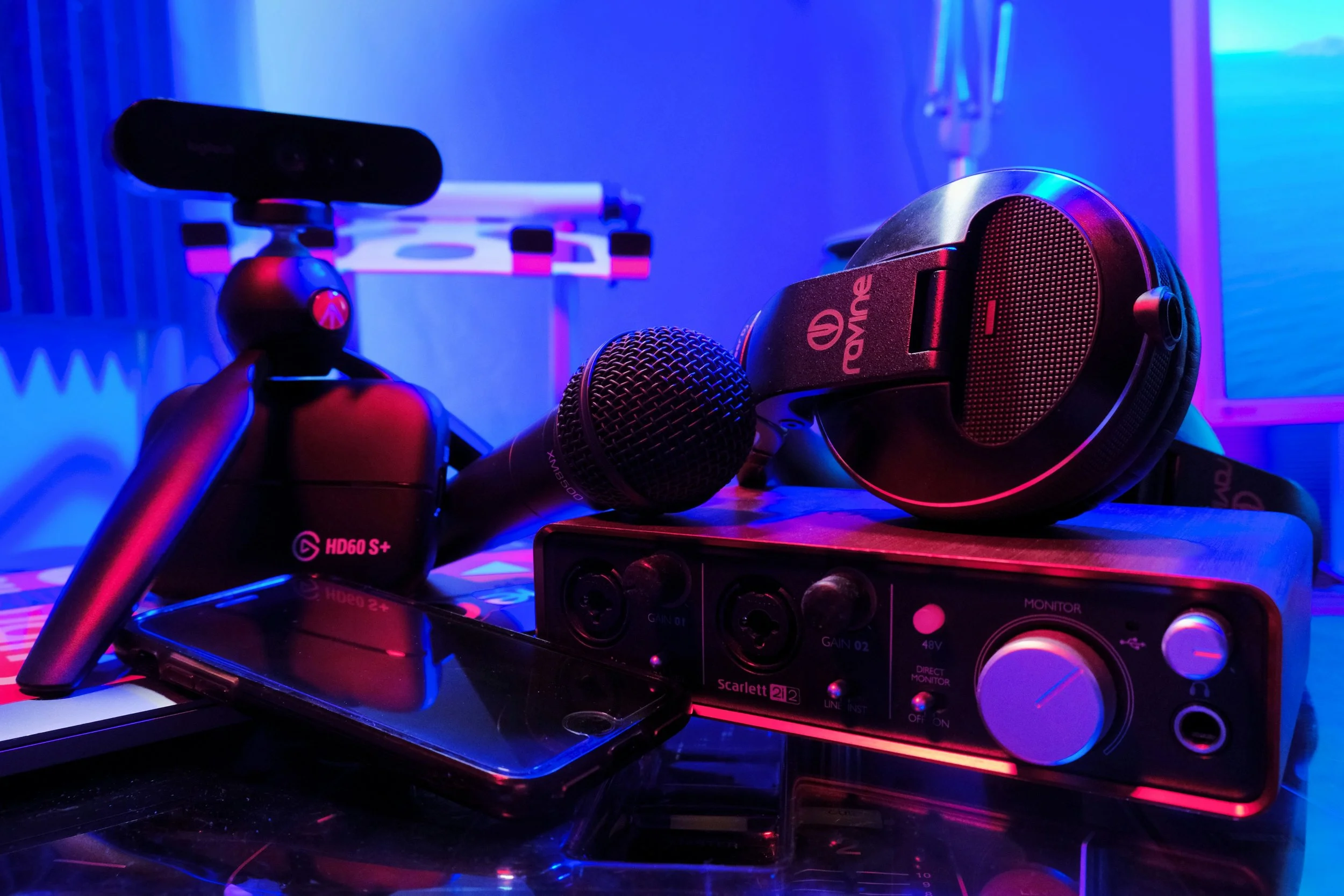 Audio mixer symbolising Twitch streaming culture where the meaning of rizz originated