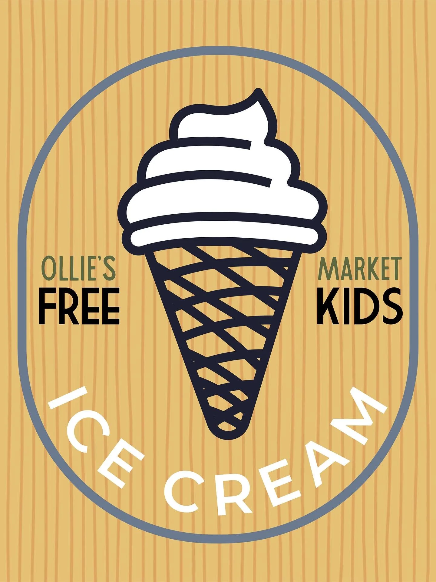 every Saturday 🍦 tomorrow&rsquo;s flavors are banana, strawberry, and banana strawberry swirl 🍌