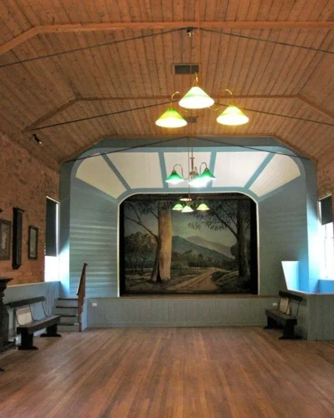 Wandi Hall doesn&rsquo;t need much to look amazing. We came in last minute to take the stress out of styling a private party last October, one of our first jobs actually. We strung festoons across the space between freestanding cypress posts so nothi