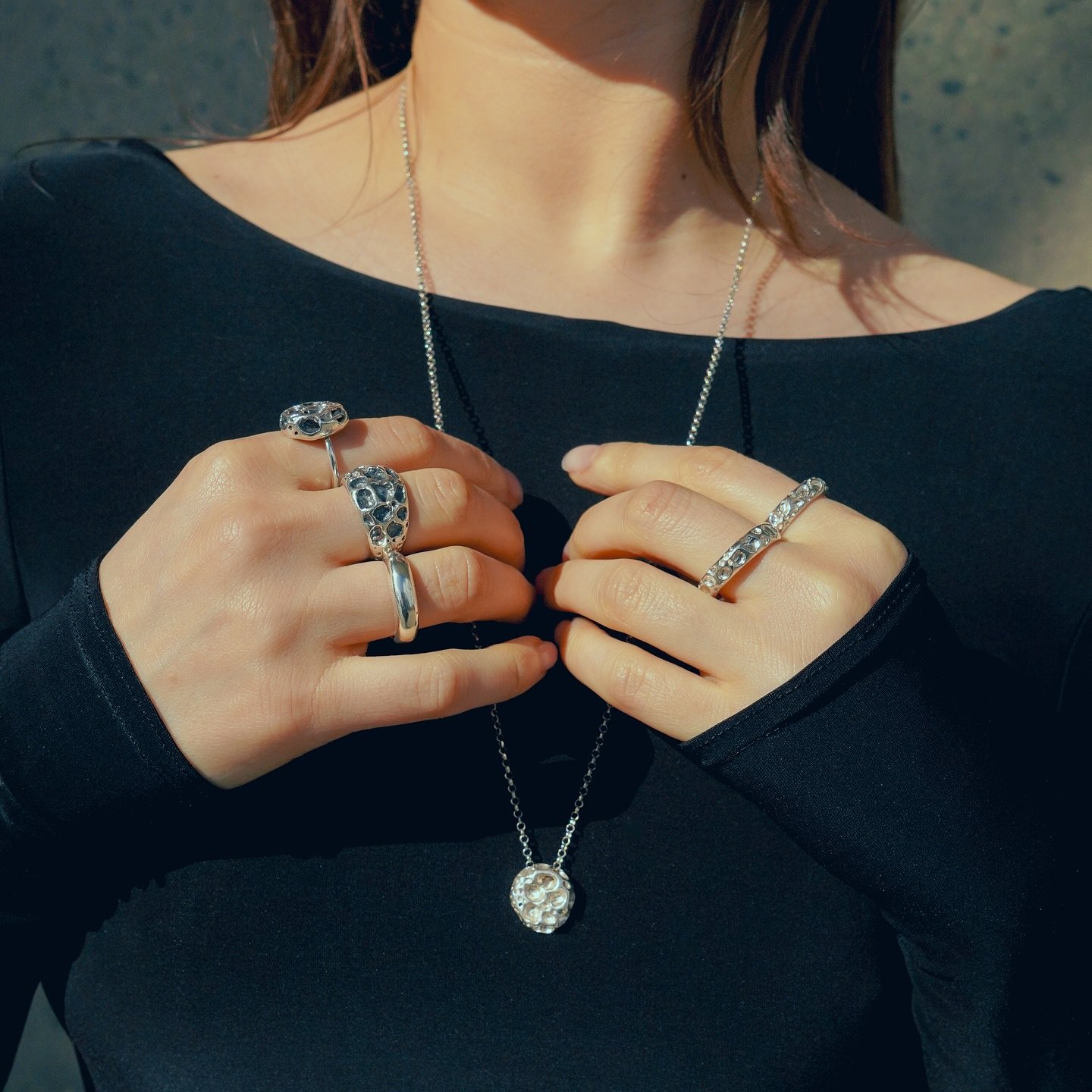 Dune rings. 
Hand crafted with care&mdash; timeless design. 
Available online and in store 

#dune #minimailring #domedring #silverring #madeincopenhagen