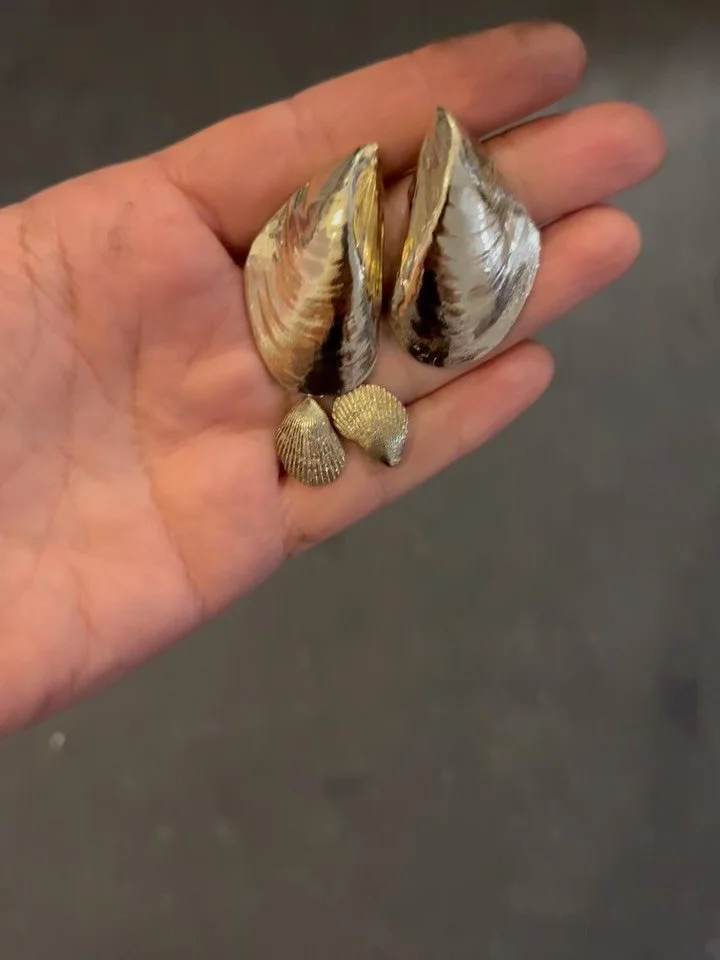 Altea or Clio in bronze &mdash; what&rsquo;s your choice?
Hand crafted, slow made, sea inspired.
#kaltjewellery #bronzeearrings #copenhagenjewellery