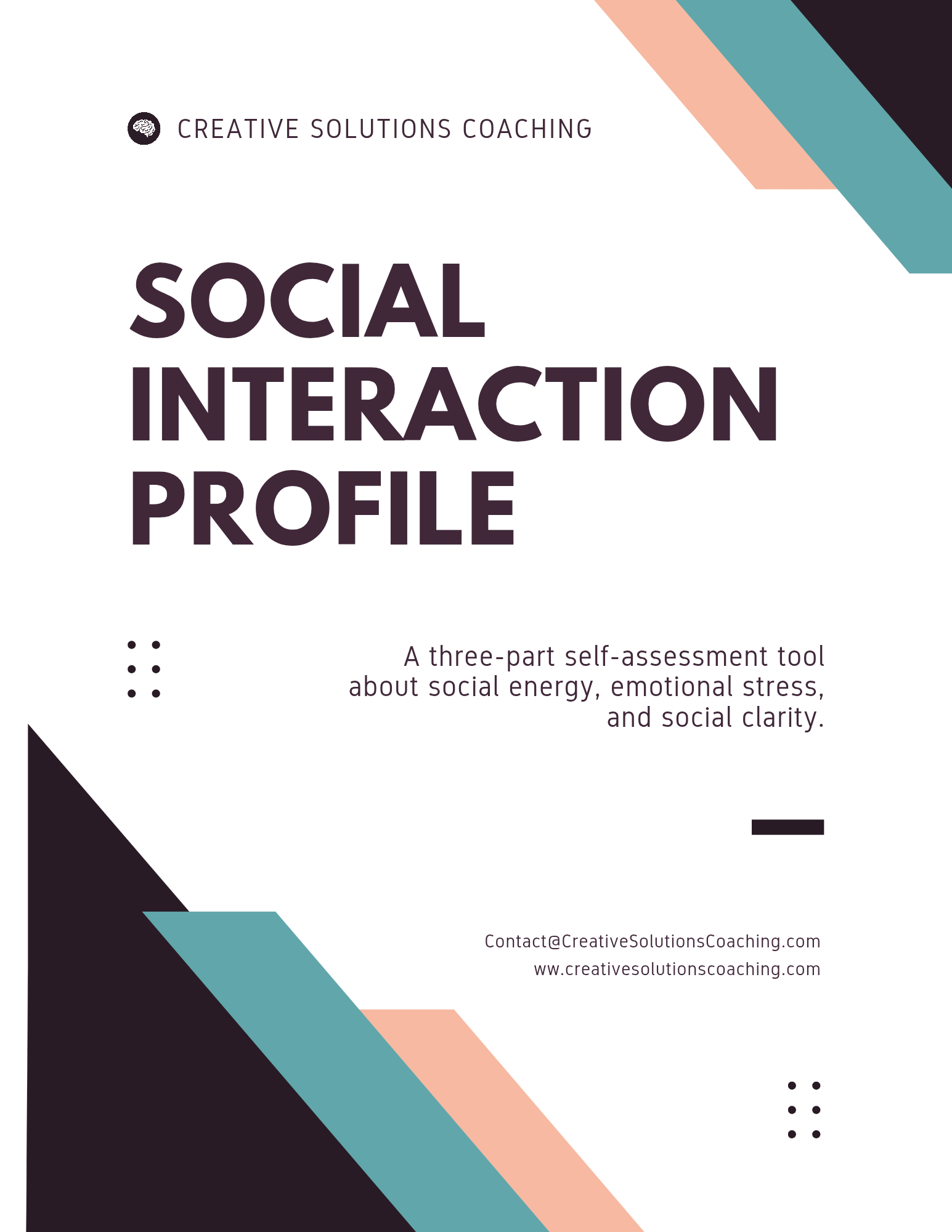 Social Interaction Profile – Assessment of Social Energy, Stress & Communication