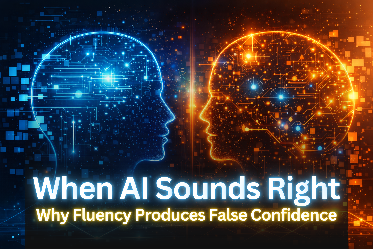 When AI Sounds Right: Why Fluency Produces False Confidence
