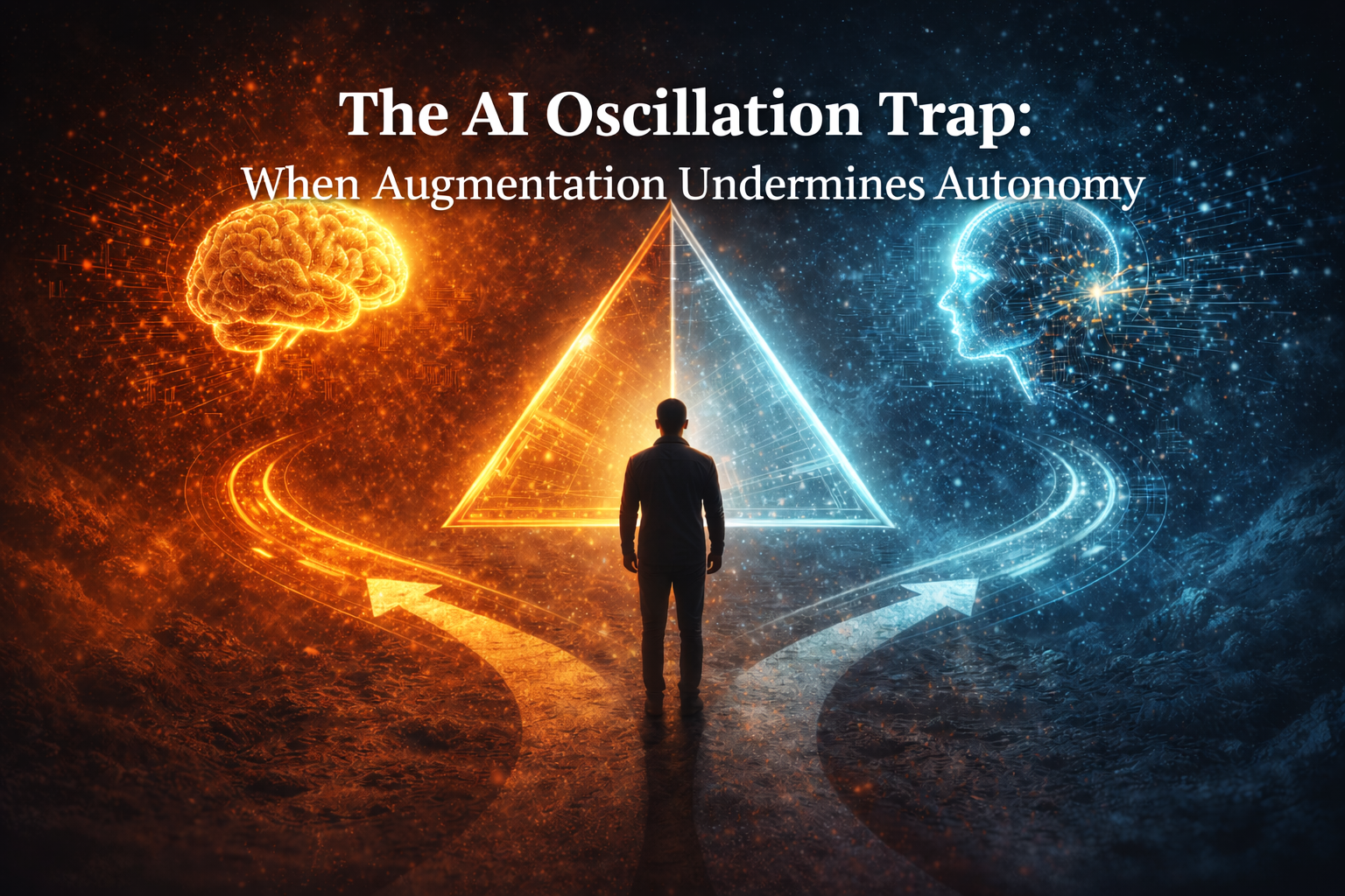 The AI Oscillation Trap: When Augmentation Undermines Autonomy