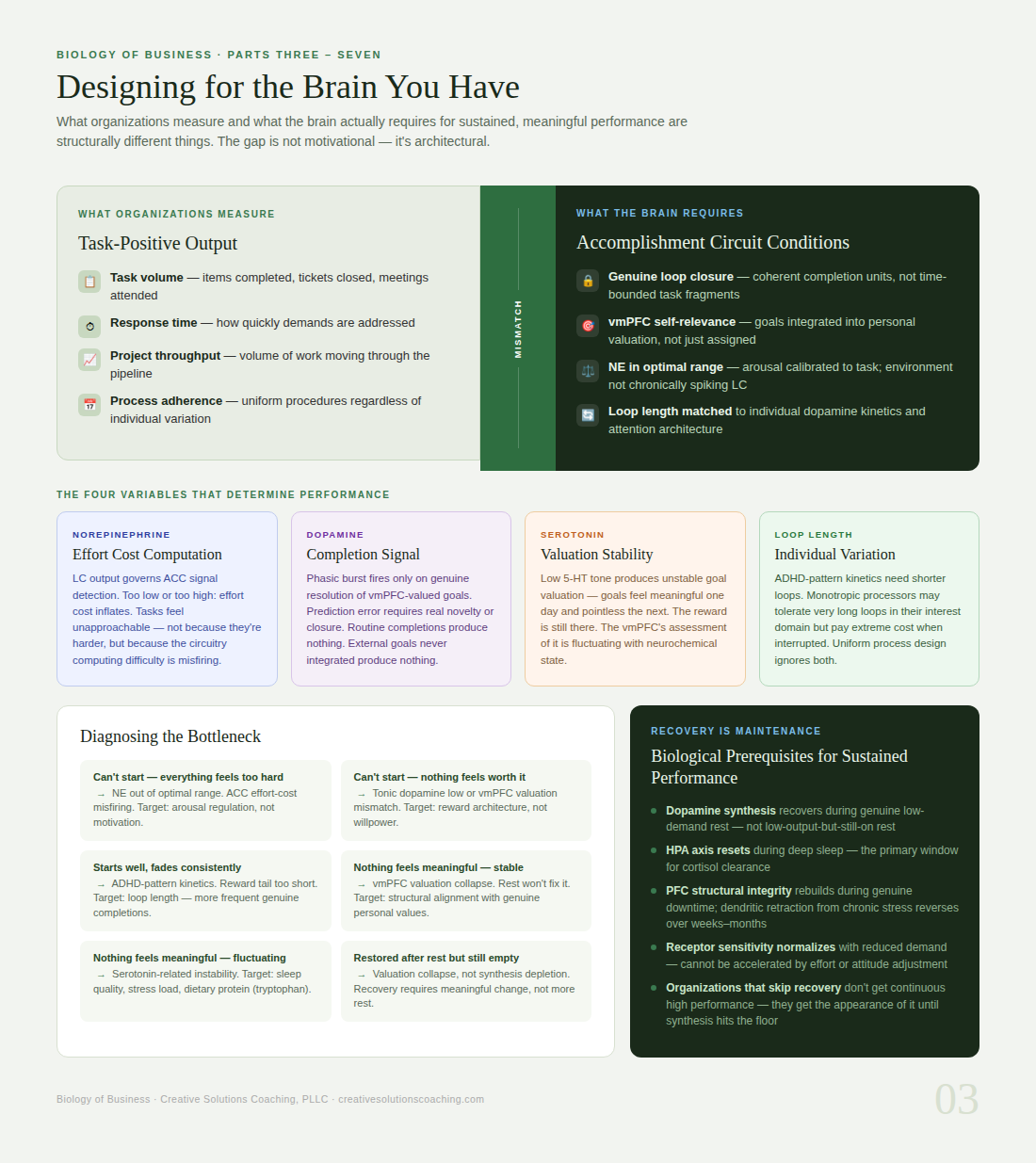 The Neuroscience of Accomplishment vs. Productivity 