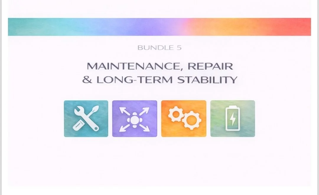 Maintenance, Repair & Long-Term Stability