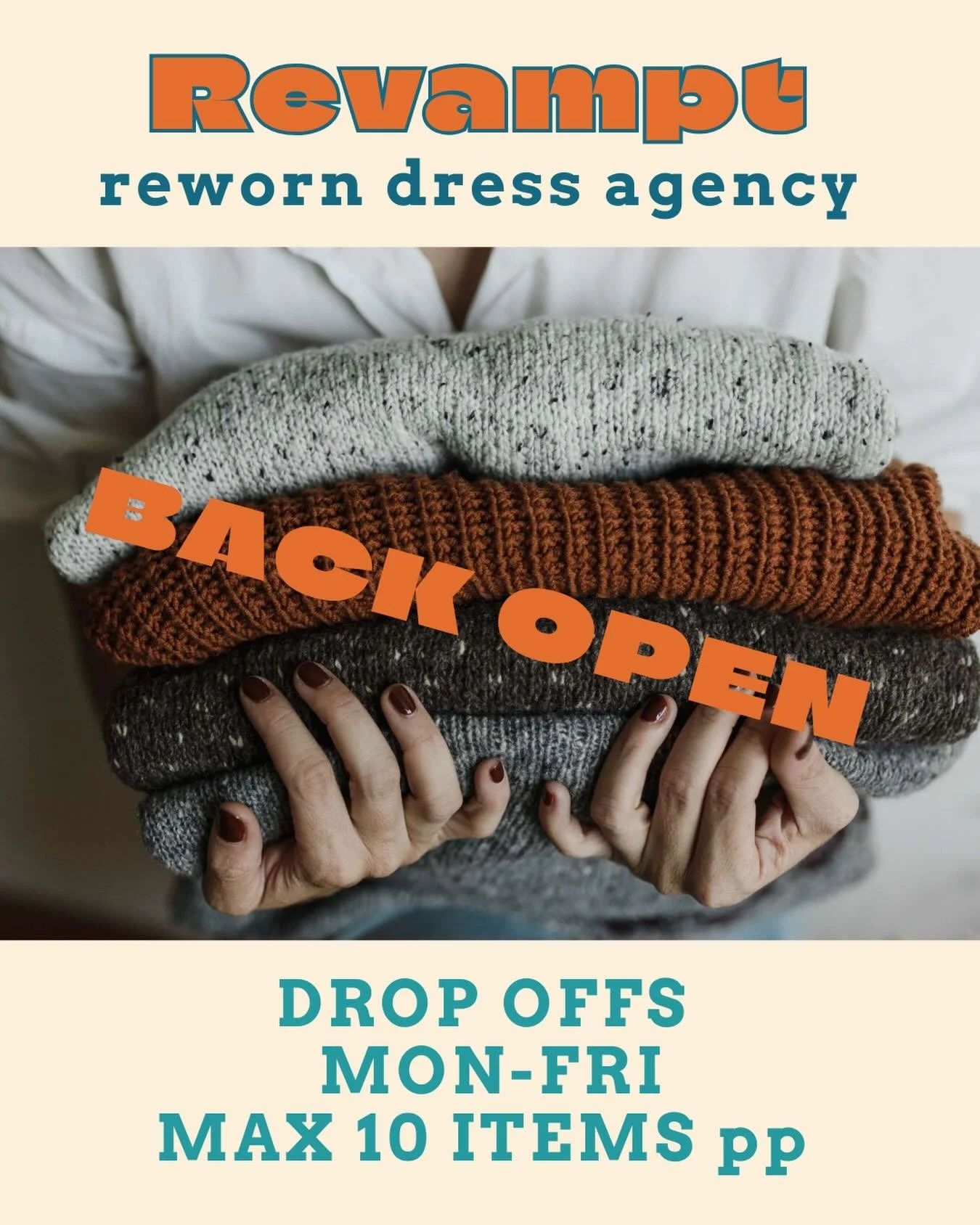 👗DRESS AGENCY IS BACK👗

You&rsquo;ll be able to drop off your clothes any week day (except Saturdays) between 11 and 2 on a Monday and 10-4 Tuesday-Friday.

ONLY accepting: Winter wear, Jackets, Scarves, Hats, Handbags, Shoes, Coats

NO WEDDING OUT