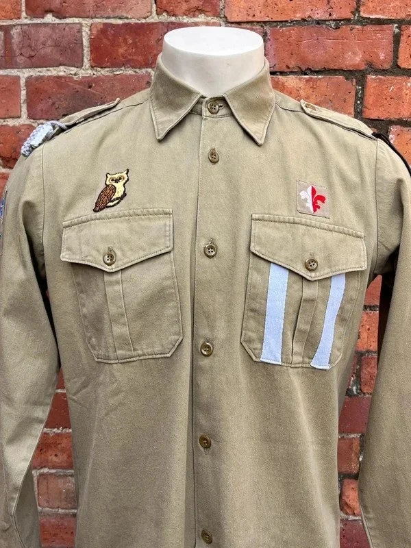 New! Vintage 1950s/60s Scouts de France Patrol Leader Uniform Shirt Size M was just added to eBay. Check it out! #eBay #eBaySeller

https://ebay.us/m/K2cjY3