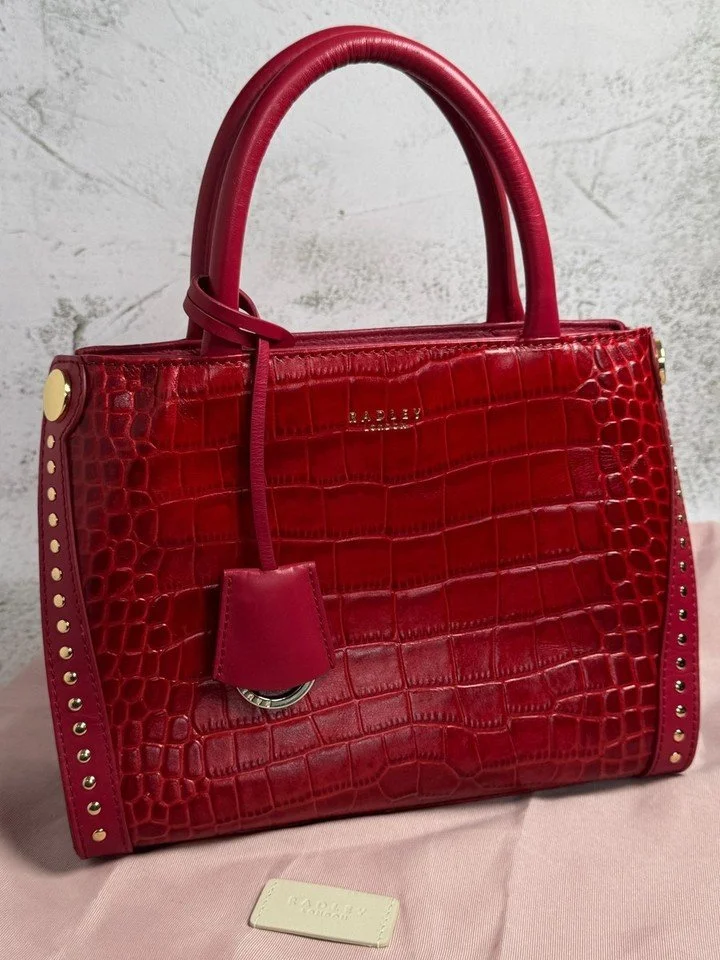 New! Radley London Landsdowne Road Stud Faux Croc Red Medium Multiway Grab Bag BNNT was just added to eBay. Check it out! #eBay #eBaySeller

https://ebay.us/m/3htQKQ