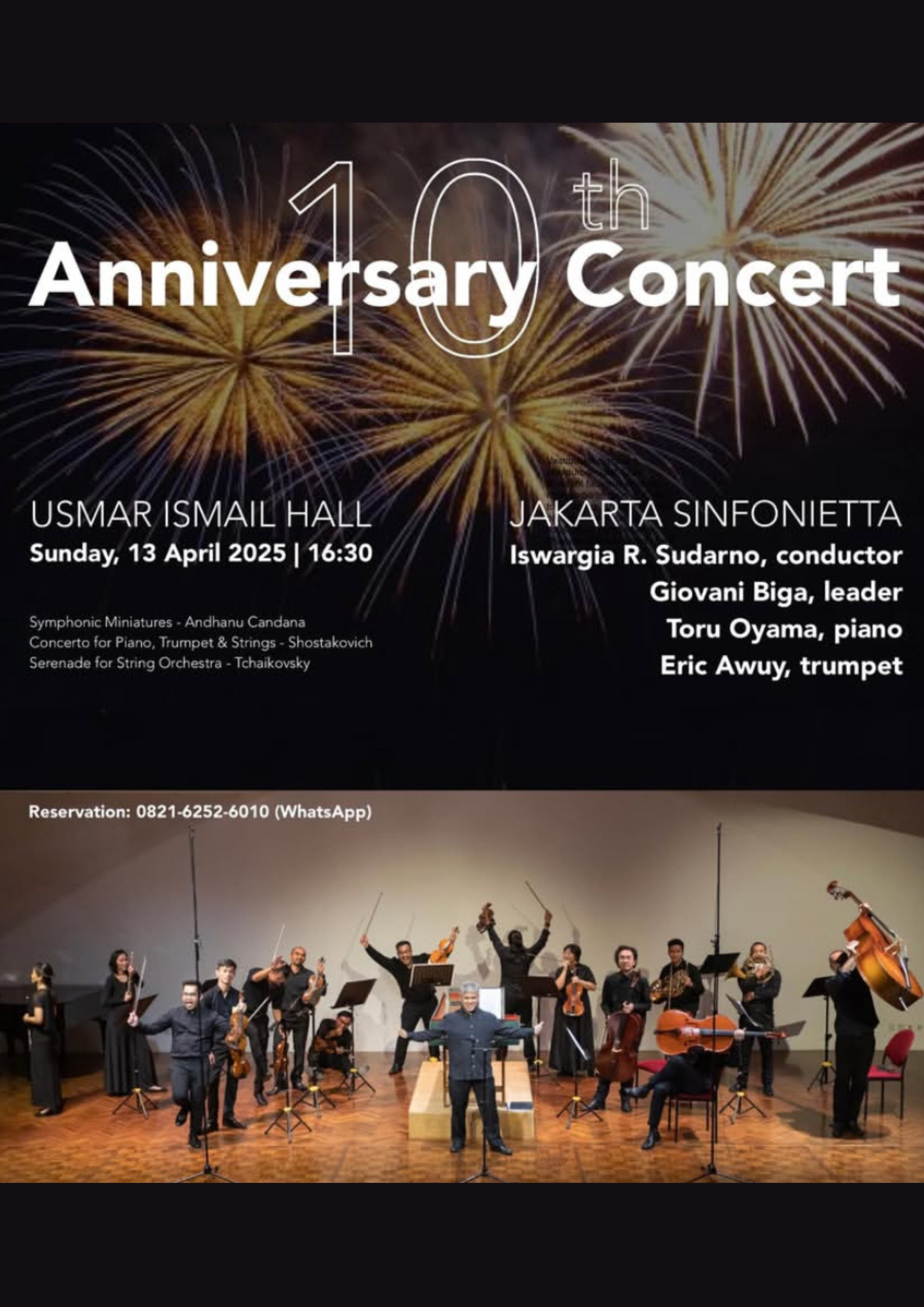 Jakarta Sinfonietta 10th Anniversary