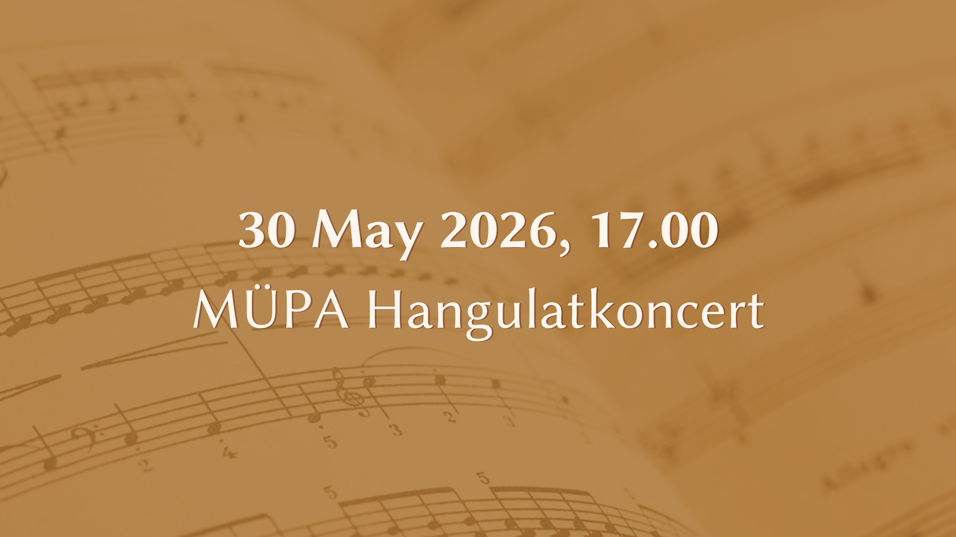 MÜPA Hangulatkoncert 