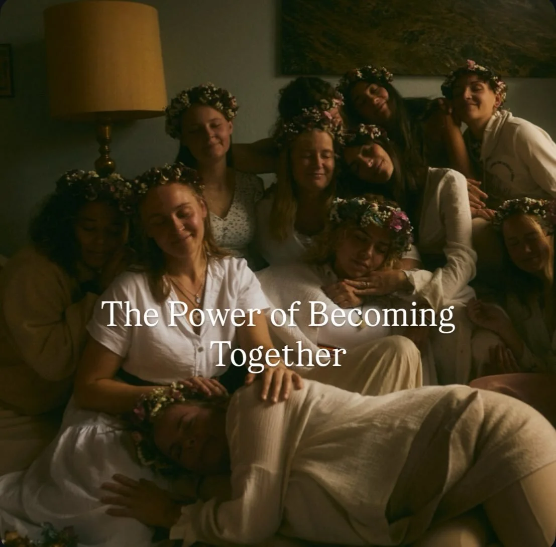 Sisterhood ❤️&zwj;🔥❤️&zwj;🔥❤️&zwj;🔥

Thank you to @risingmotherofficial for this beautiful path,
for gifting me a brave tribe that knows how to hold and support.
Because when you are held,
you remember your own capacity to hold others. 🫶
And toda