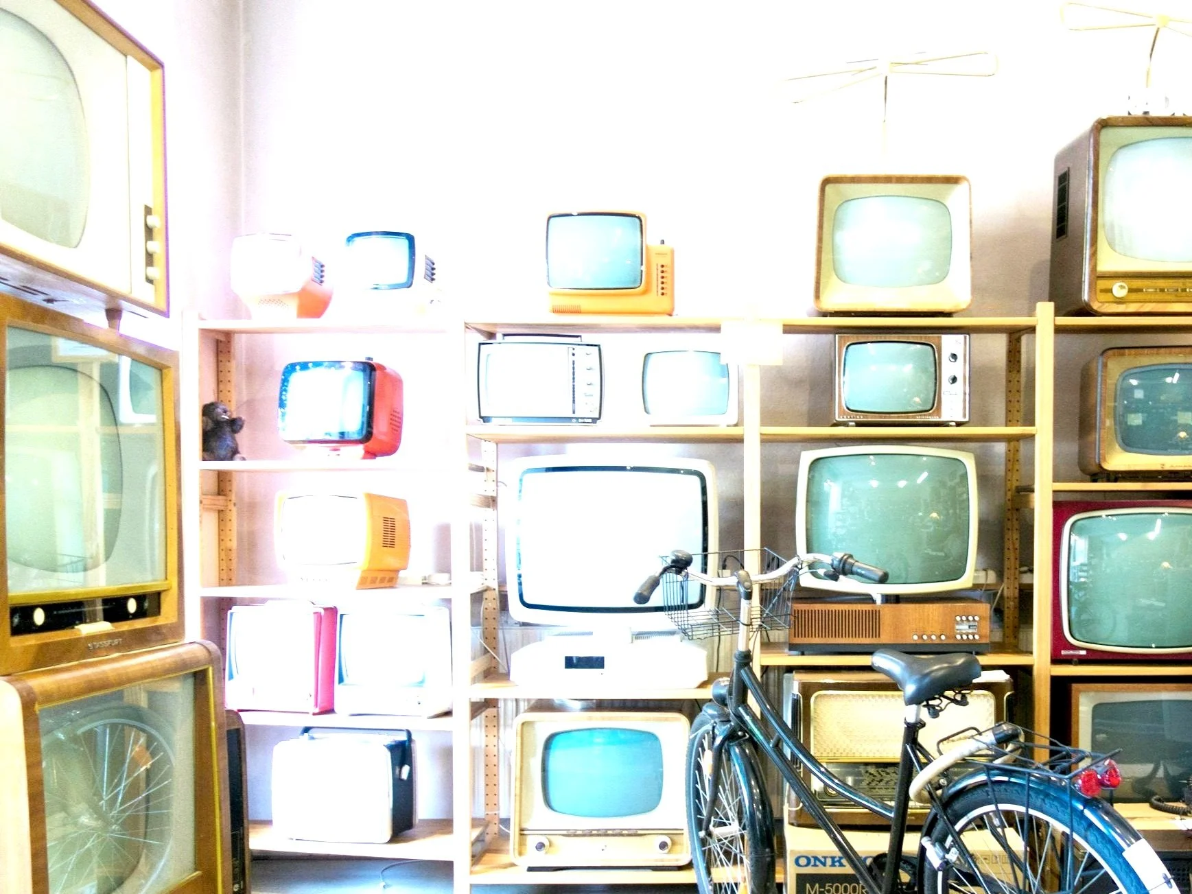 Wall of TVs