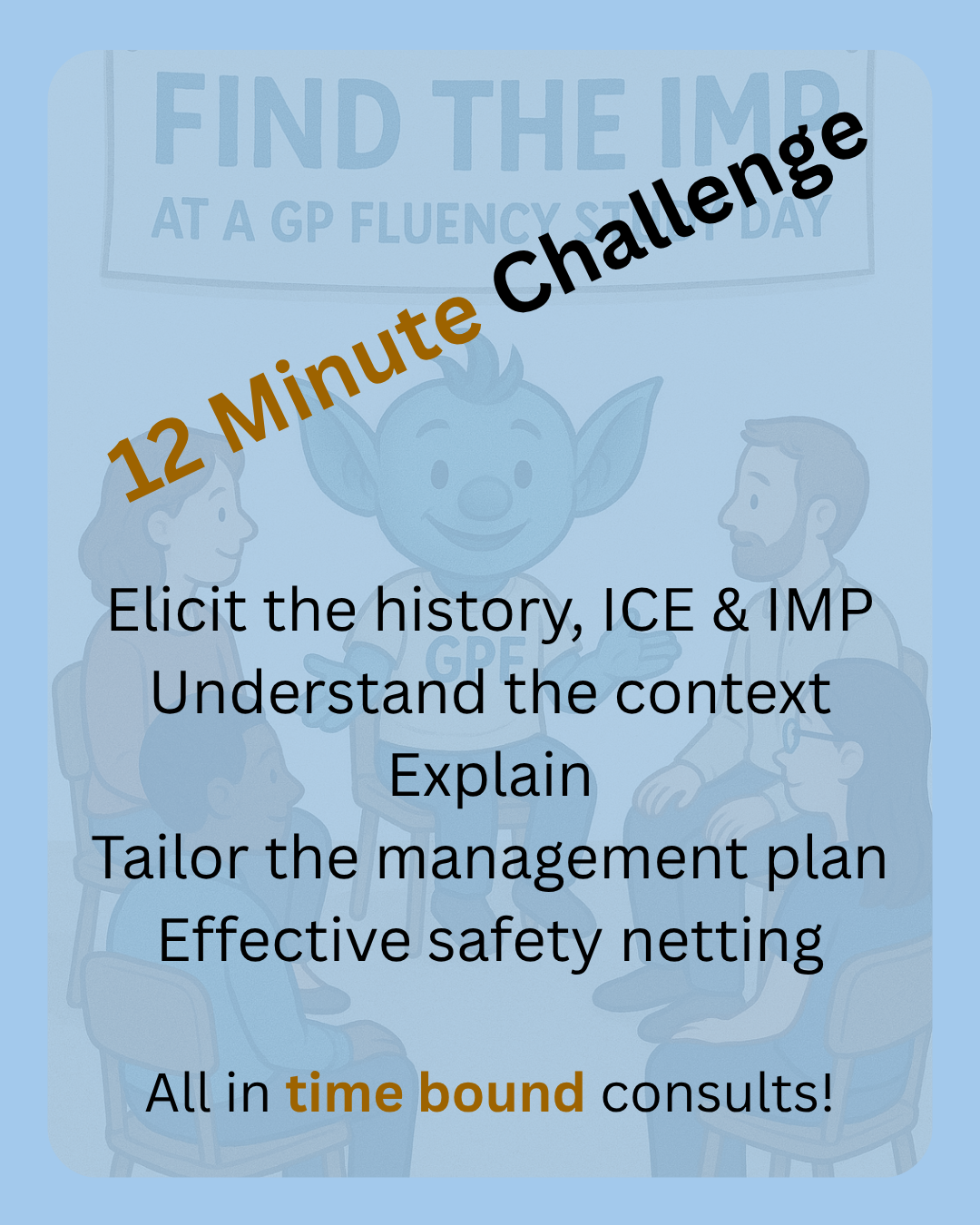 The 12-Minute Challenge: Consultation Skills for the SCA