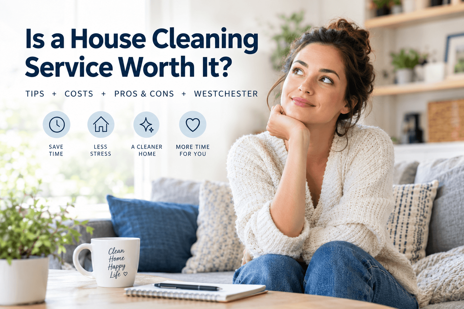 Is a House Cleaning Service Worth It in Westchester County?