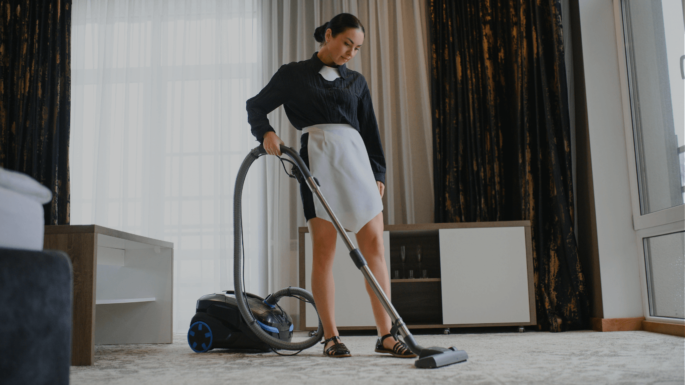 Bright, spotless living room after professional house cleaning service in Yonkers NY