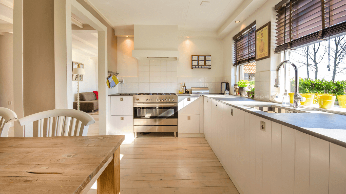 Professional cleaner providing a deep apartment cleaning in Yonkers, NY