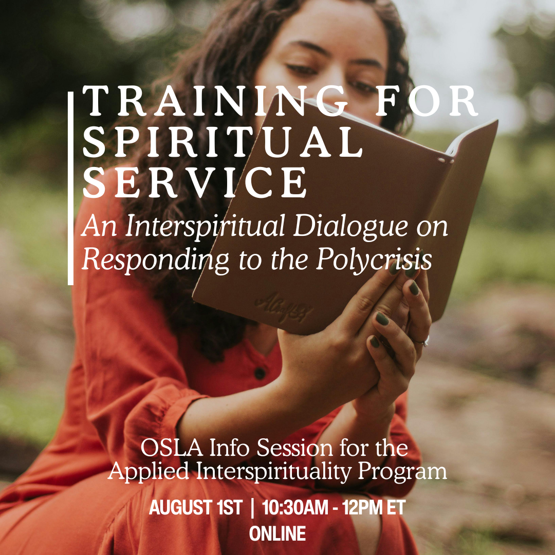 Training for Spiritual Service: An OSLA Info Session for the Applied Spirituality Program