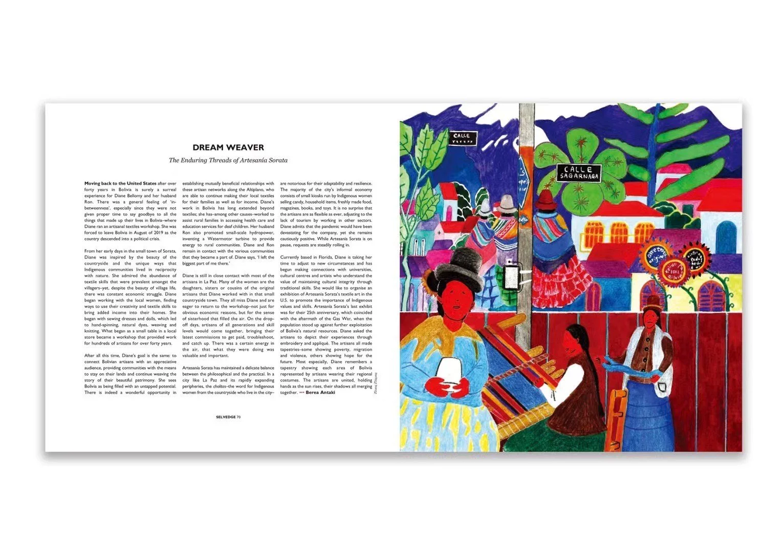 Selvedge Magazine - Dream Weaver