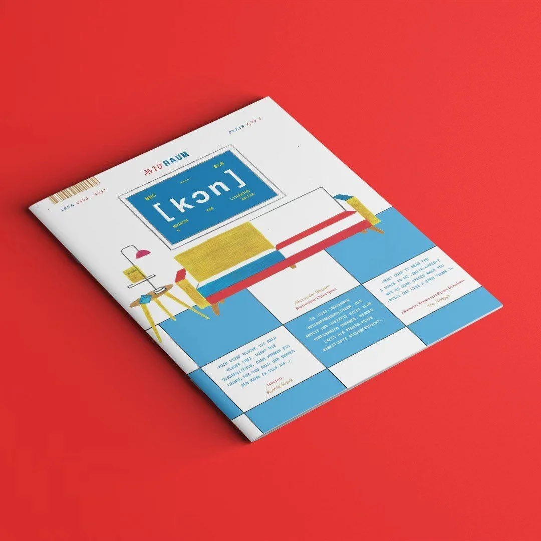 Kon Paper Magazine - a Cover Illustration for No. 10 RAUM