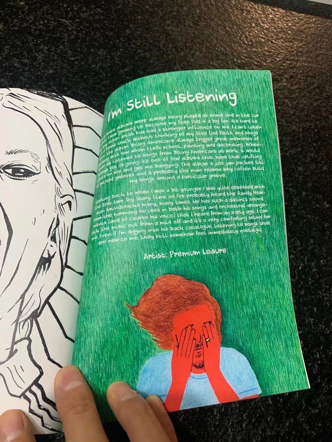 Still Listening Magazine - Artist " Premium Leisure"