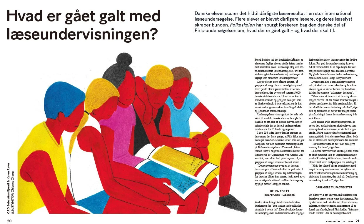 Folkeskolen Mag - 4th Pupils` Reading Skills in Denmark Primary Schools