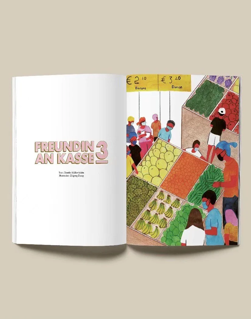 Almost Magazine - Freundin An Kasse