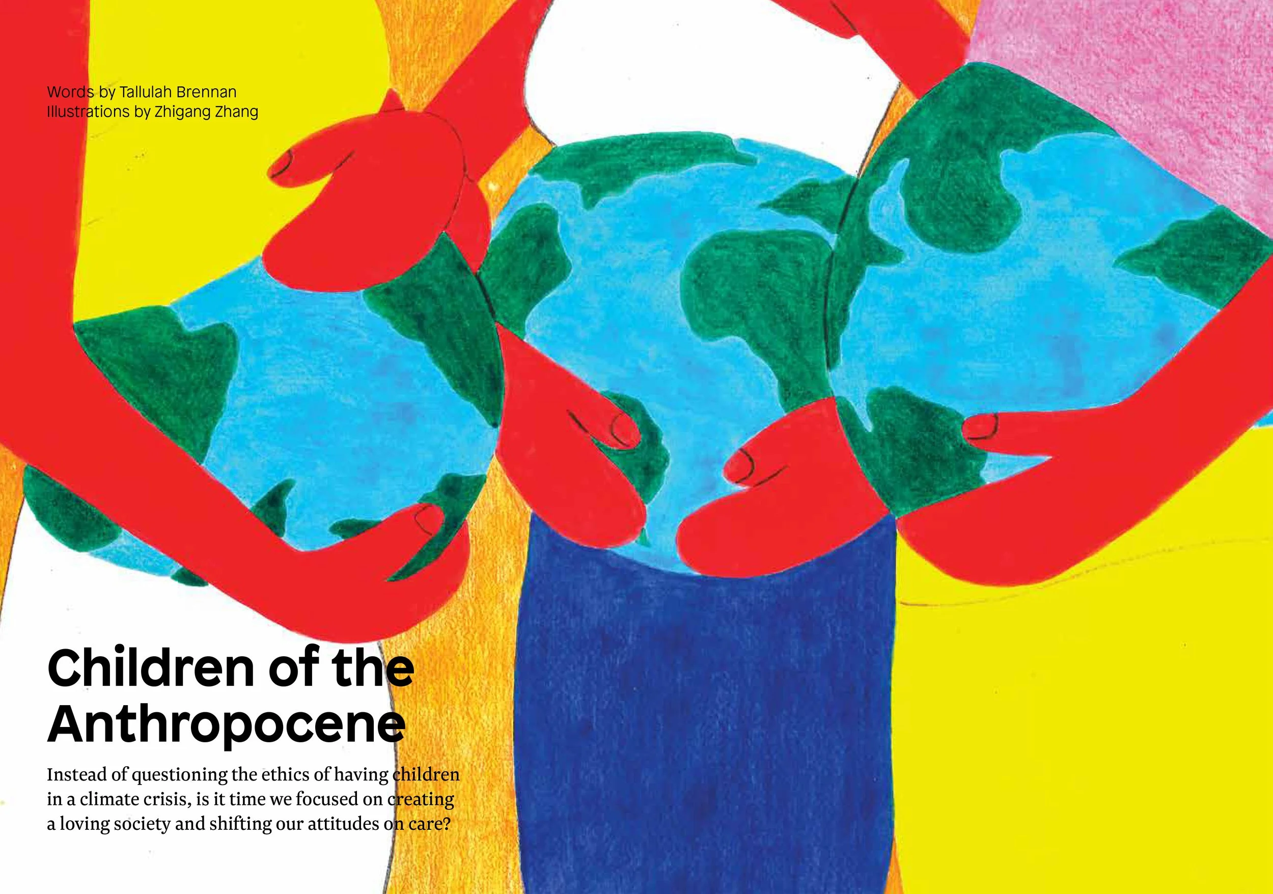 Where The Leaves Fall Magazine - Children of The Anthropocene
