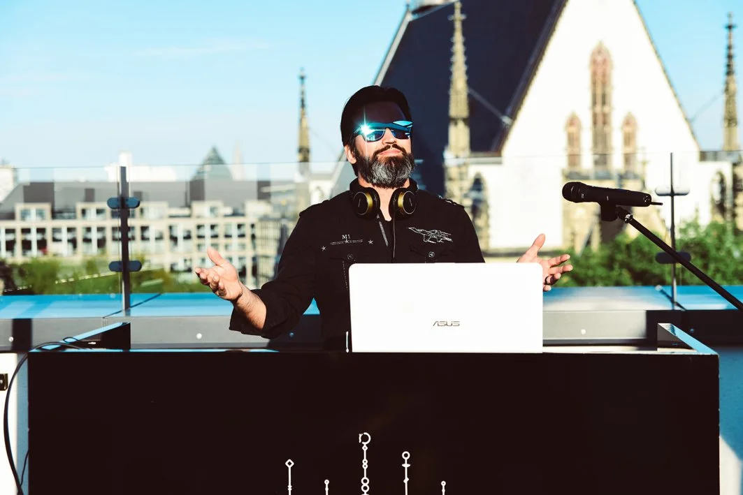 After Work DJ bei Firmenfeier auf Rooftop in Innside Melia Leipzig