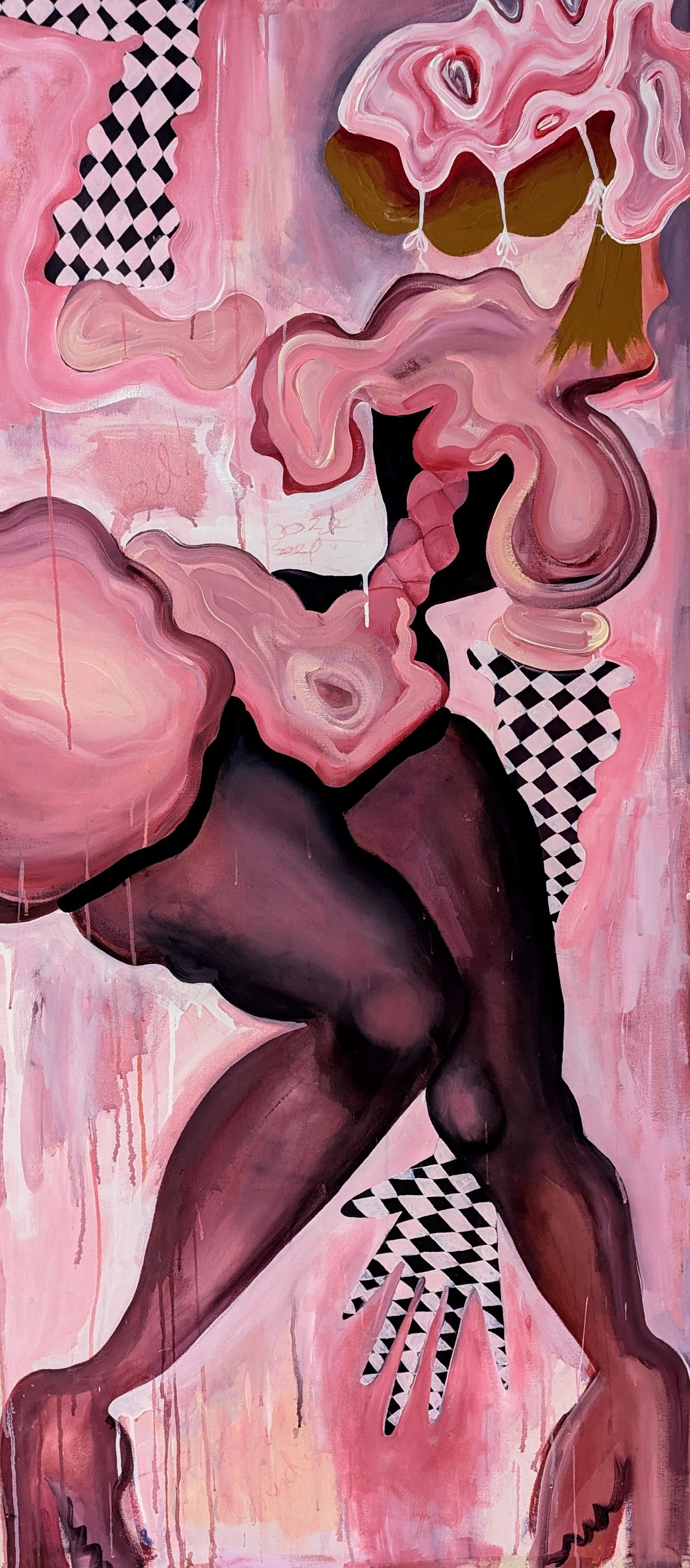 Witchskin, Acrylic on Canvas, 2025