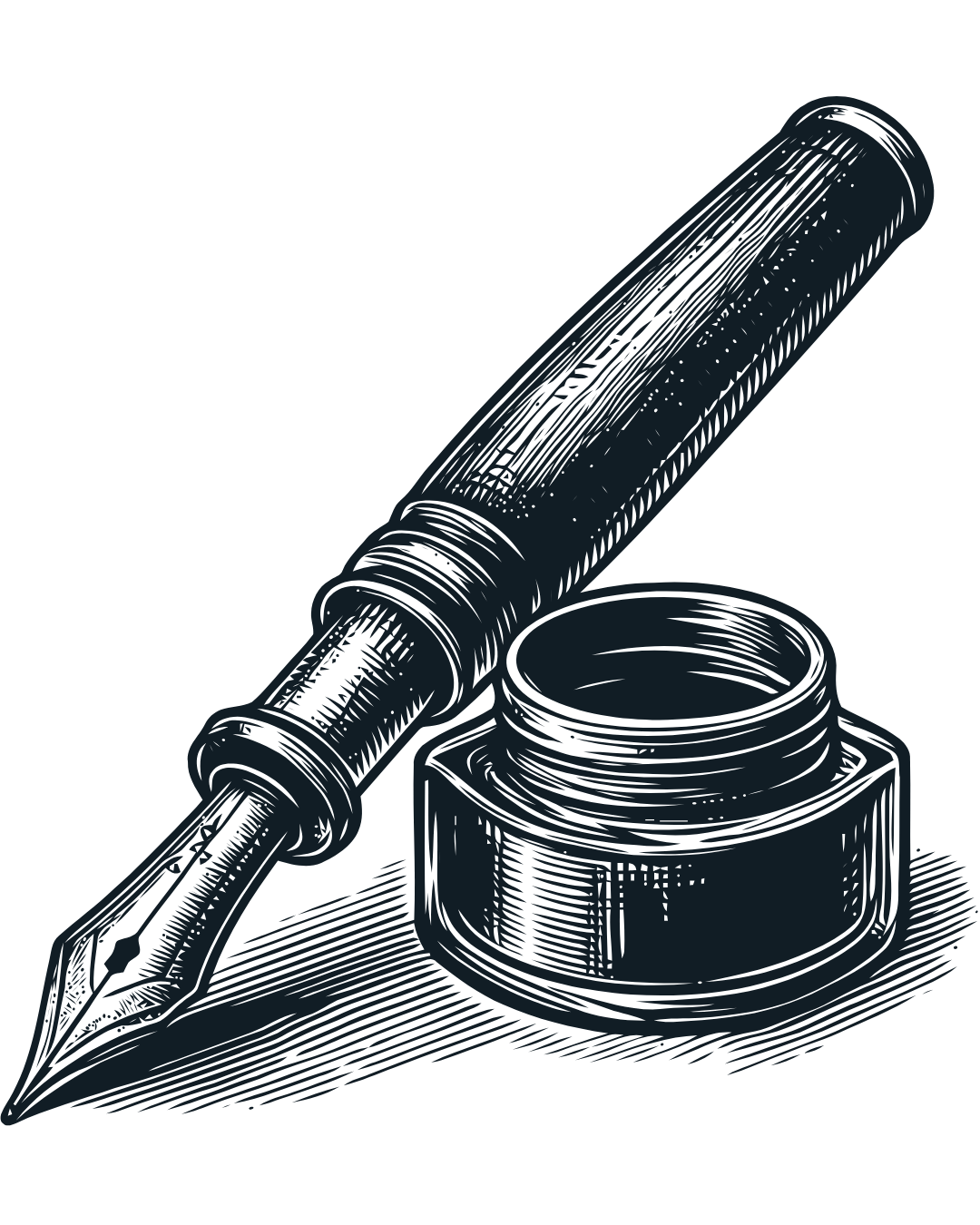 drawing of an old pen