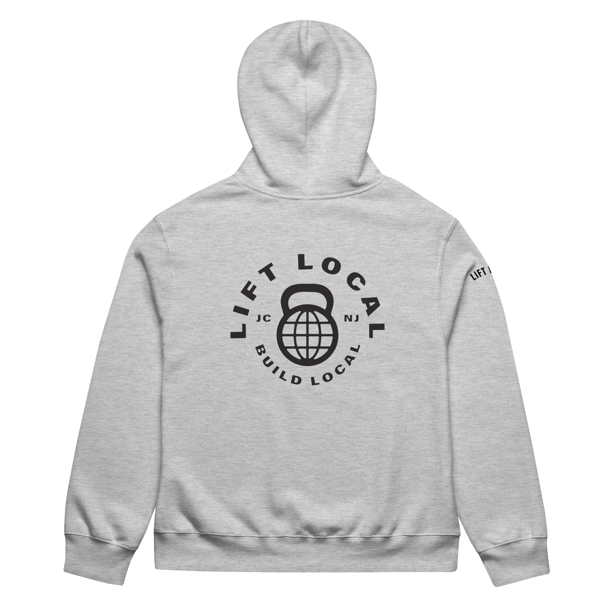 Big in JC (Oversized hoodie in light mode)