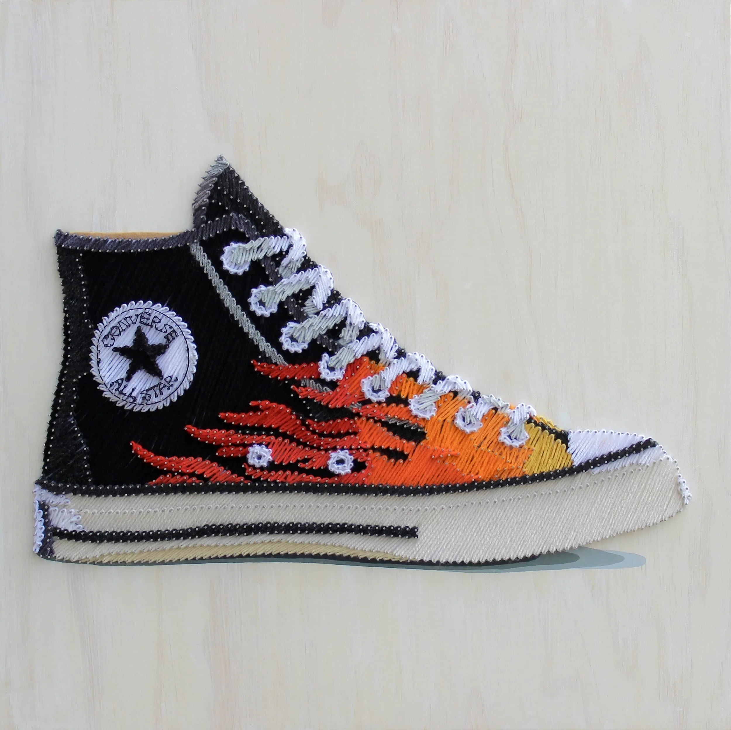 Domonique Angelia King_BruceFaymanGallery_Kiss My Converse_24x24-min.jpg
